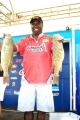 Tommy Robinson on FLW Open weigh in stage two smallmouth bass