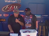 Tommy Robinson weighs in at the BFL Detroit River 2012-07-14